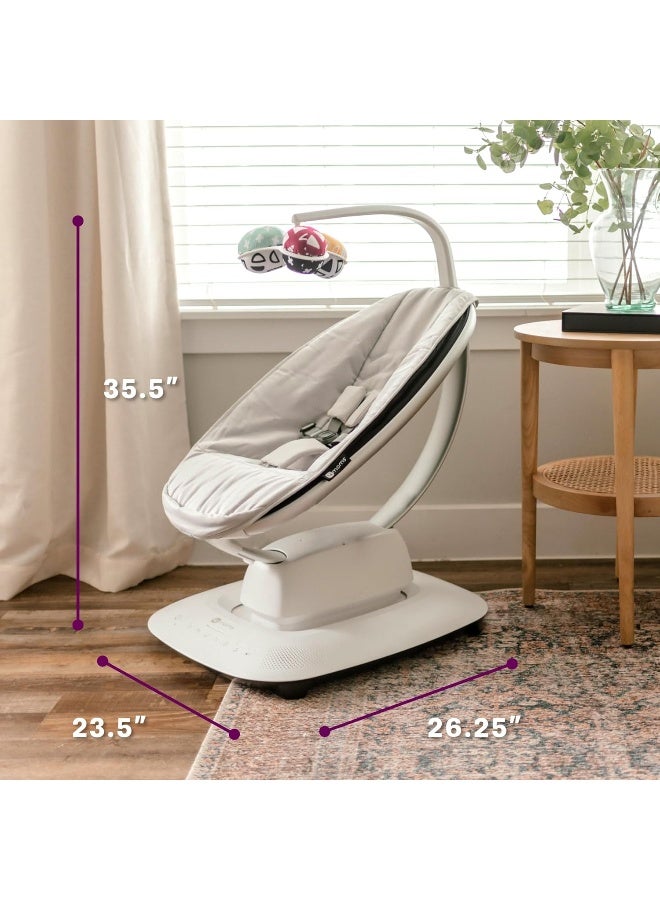 4moms MamaRoo Multi-Motion Baby Swing, Bluetooth Baby Swing with 5 Unique Motions, Black - Image 5