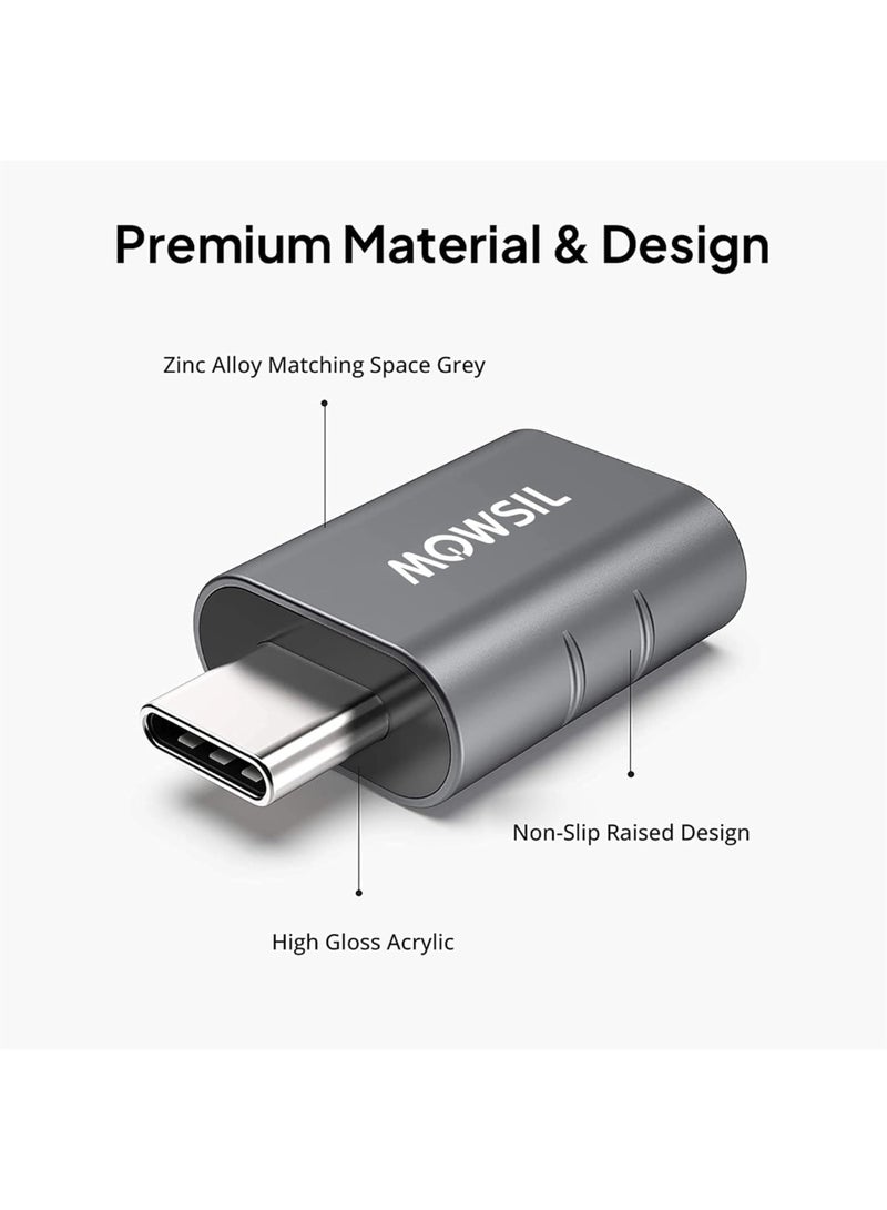 Mowsil USB-C to USB-A OTG Adapter 5Gbps (2 Pack) - Image 4