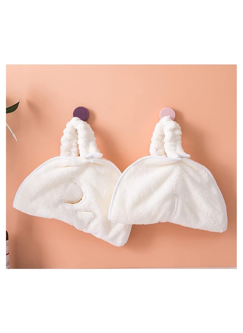 Generic - Reusable Microfiber Face Towel Mask Moisturizing Beauty Skin Care Mask. - Image 1