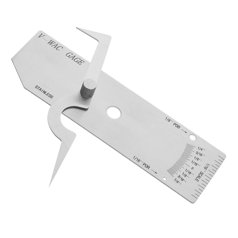 Fillet Weld Gauge Thickness Depth Inspection Tool Welding Gauge Home Boiler - Image 1