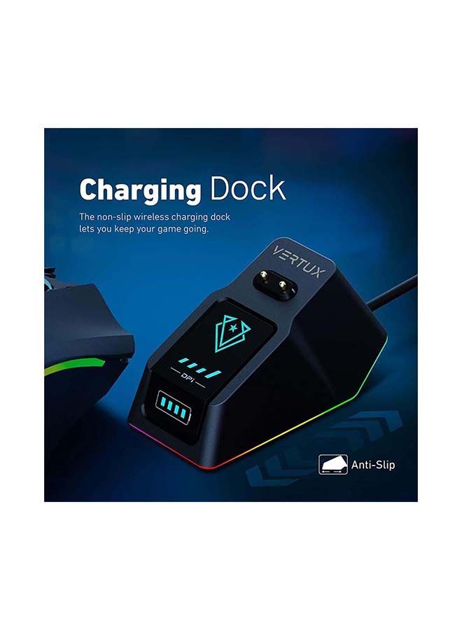 NIBEMINENT Mustang Wireless Mouse Upto 10000 DPI With Charger - Image 3