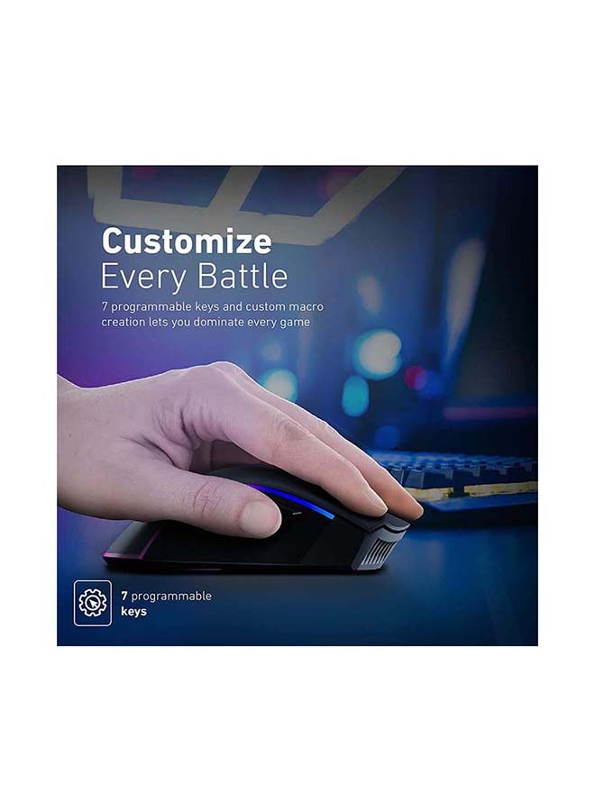 NIBEMINENT Mustang Wireless Mouse Upto 10000 DPI With Charger - Image 5