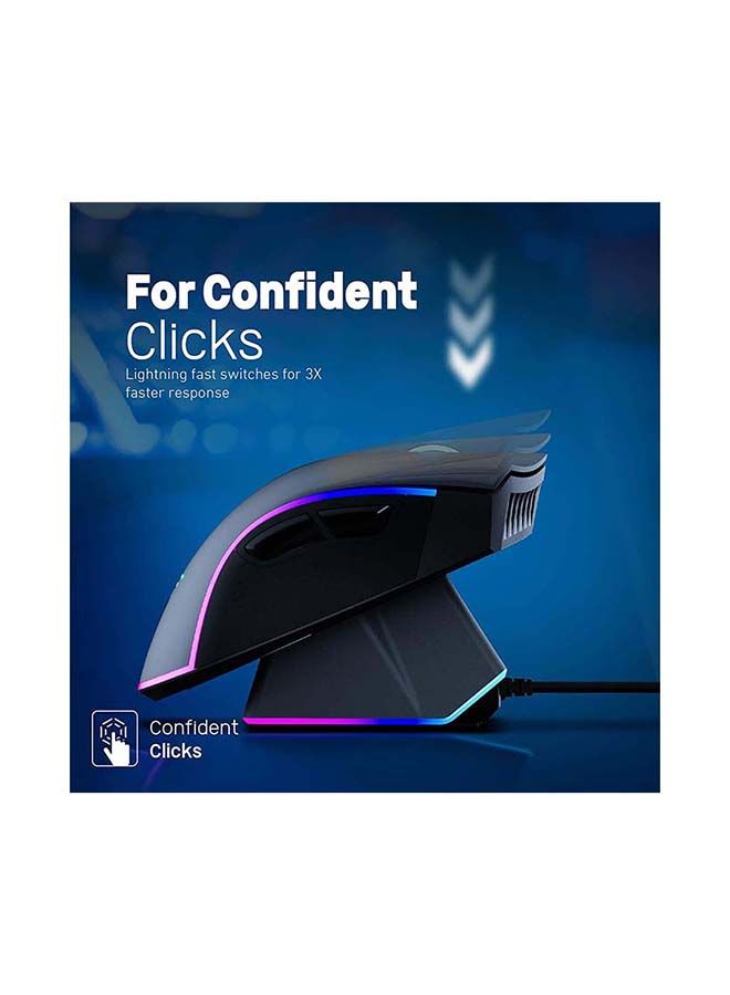 NIBEMINENT Mustang Wireless Mouse Upto 10000 DPI With Charger - Image 2