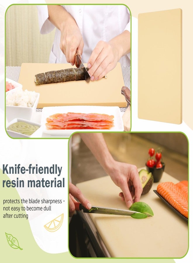Patelai Japanese Cutting Board High Soft High Performance Professional Grade Sashimi Chopping Board Chef Tool Large Dishwasher for Kitchen Restaurant Home Sashimi Meat Vegetable(19.6" X 10.6"x 0.8") - Image 5