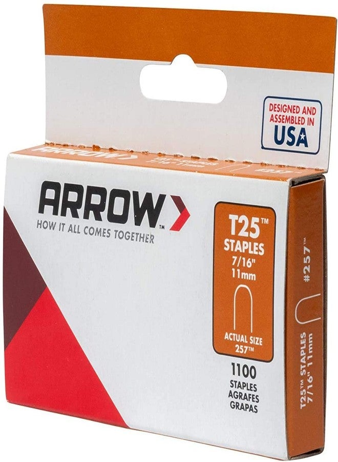 Arrow 257 Genuine T25/T2025 7/16-Inch Staples, 1,000-Pack - Image 5