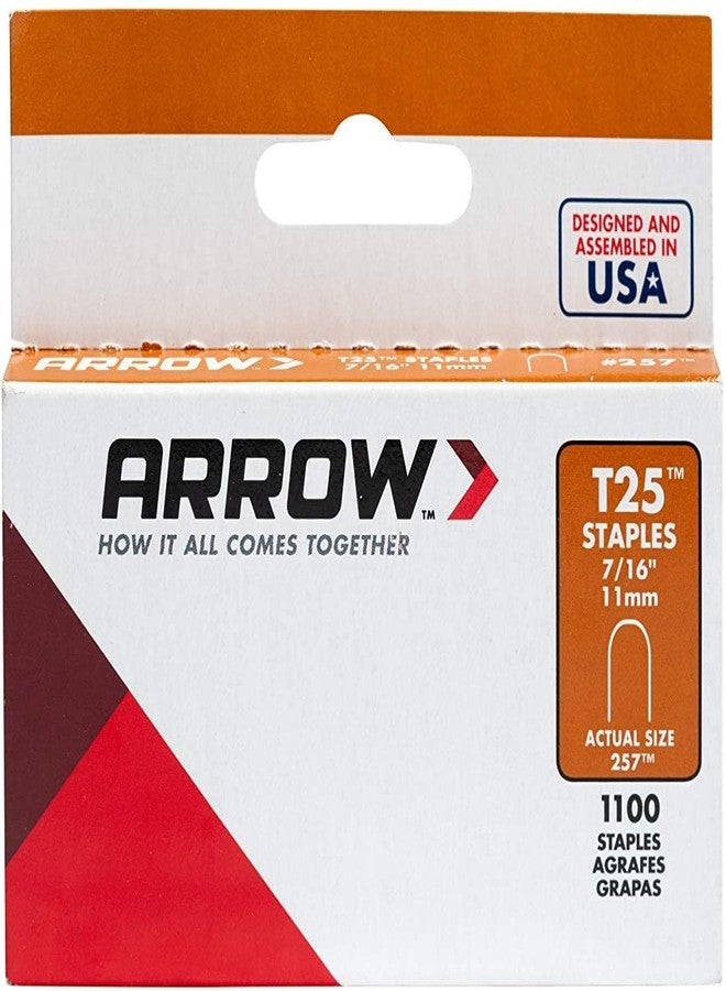 Arrow 257 Genuine T25/T2025 7/16-Inch Staples, 1,000-Pack - Image 4