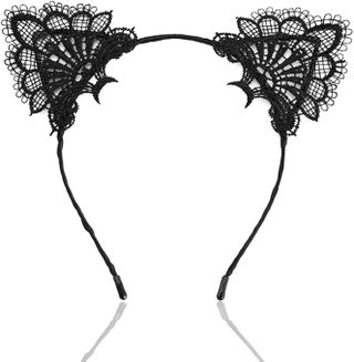 Cat Ears Black Cat Ears Women Cat Ears Headband Lace Cat Ears Headband Halloween Cat Headbands for Women Kitten Ears Small Cat Ears for Halloween Cosplay Costume Party Girls Womens Adult - pzsku/ZB87693492DA268AA6741Z/45/_/1742913379/b65a63e9-0444-46ae-89c8-18afa59a73ec
