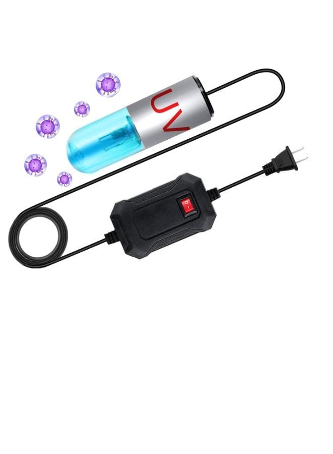 ZHIYANG B&K 3W UV Aquarium Submersible Sterilization Light Clear Green Waterproof Lamp for Pond, Swimming Pool and Indoor - Image 1