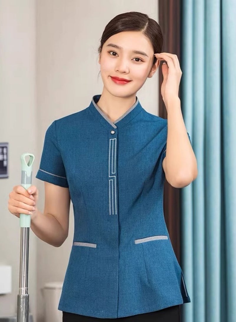 KUYING New Summer Cleaner Work Clothes  - Image 1