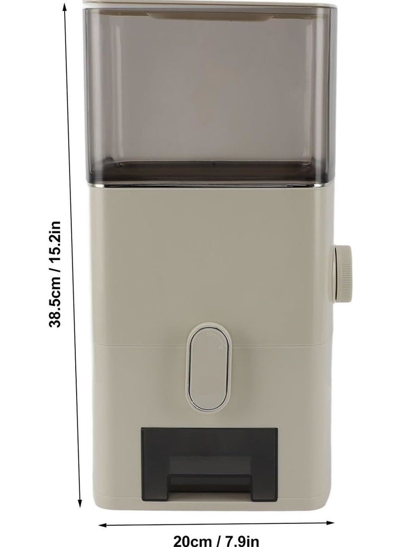 Kitchen Automatic Airtight Cereal Dispenser and Rice Storage Container with Lid. - Image 3