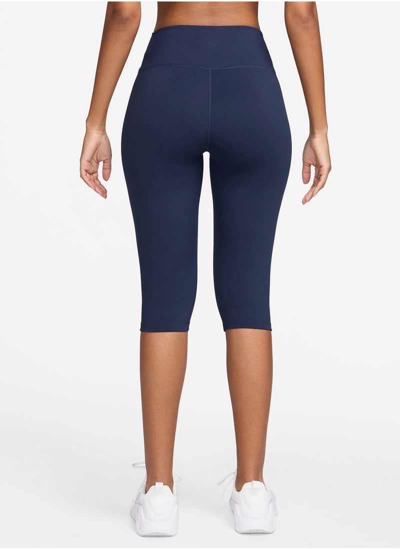 Nike Dri-Fit One Capri Training Tights  - Image 2
