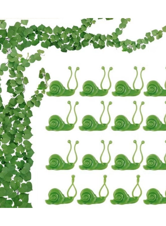 EETU Plant Clips For Wall,50 PCS Snail Shape Invisible Climbing Plant Wall Clips For Indoor And Outdoor Plants Support And Decoration - Image 1