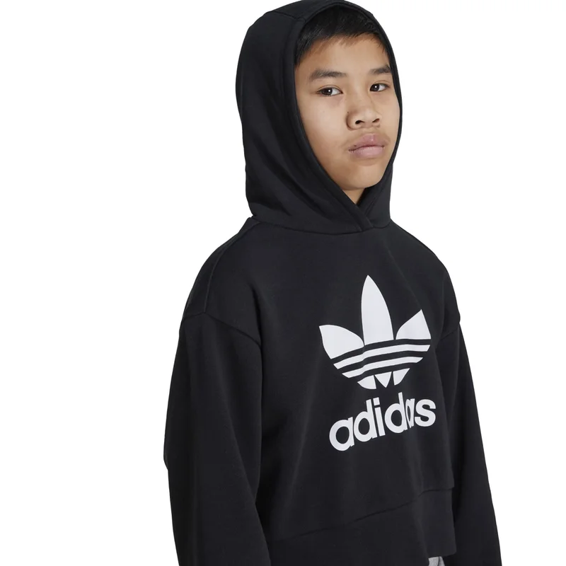 adidas هودي قصير أسود أوريجينالز للأطفال
