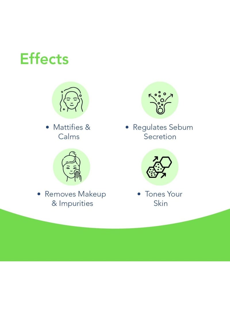 Novaclear Acne Micellar Water 400ml – Purifying Cleanser for Oily, Combination & Acne-Prone Skin - Image 4