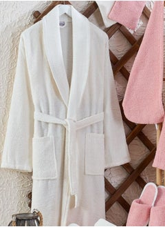 RedRose 100% cotton Turkish bathrobe set 11 pieces heavy pile highly absorbent modern design and decoration large size suitable for all sizes  - Image 3