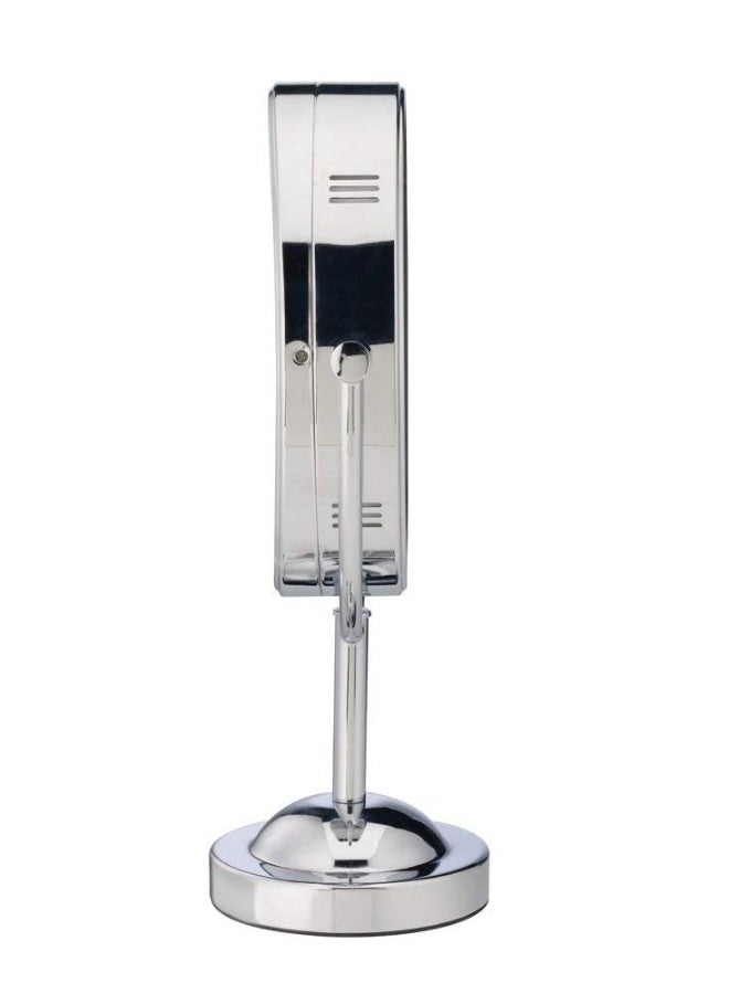 CONAIR مرآة مكياج مضاءة مزدوجة الجوانب من ريفلكشنز، 1x/7x تكبير، كروم مصقول - Image 4