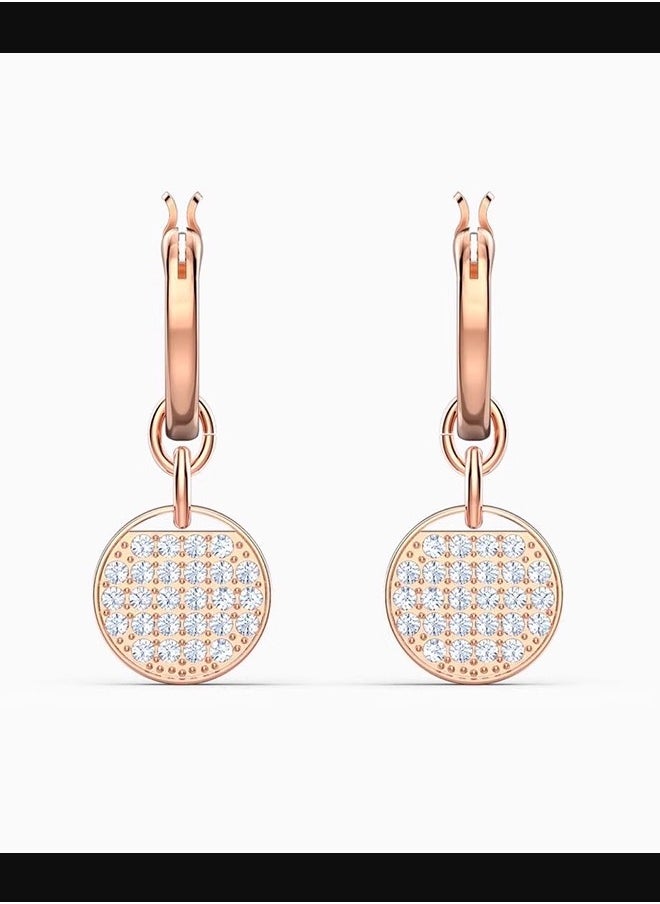 Chomel - Ginger Sparkle Dense Vogue Earrings - Image 1
