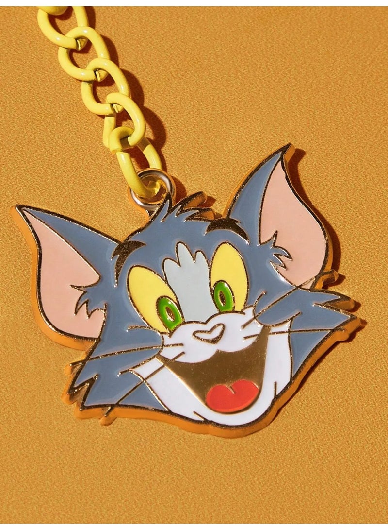 Tom and Jerry Inspired Keychain Made of High-Quality Durable Metal, Can Be Used as a Keychain, Bag Charm, or Accessory for Jeans and Wallets - Image 4