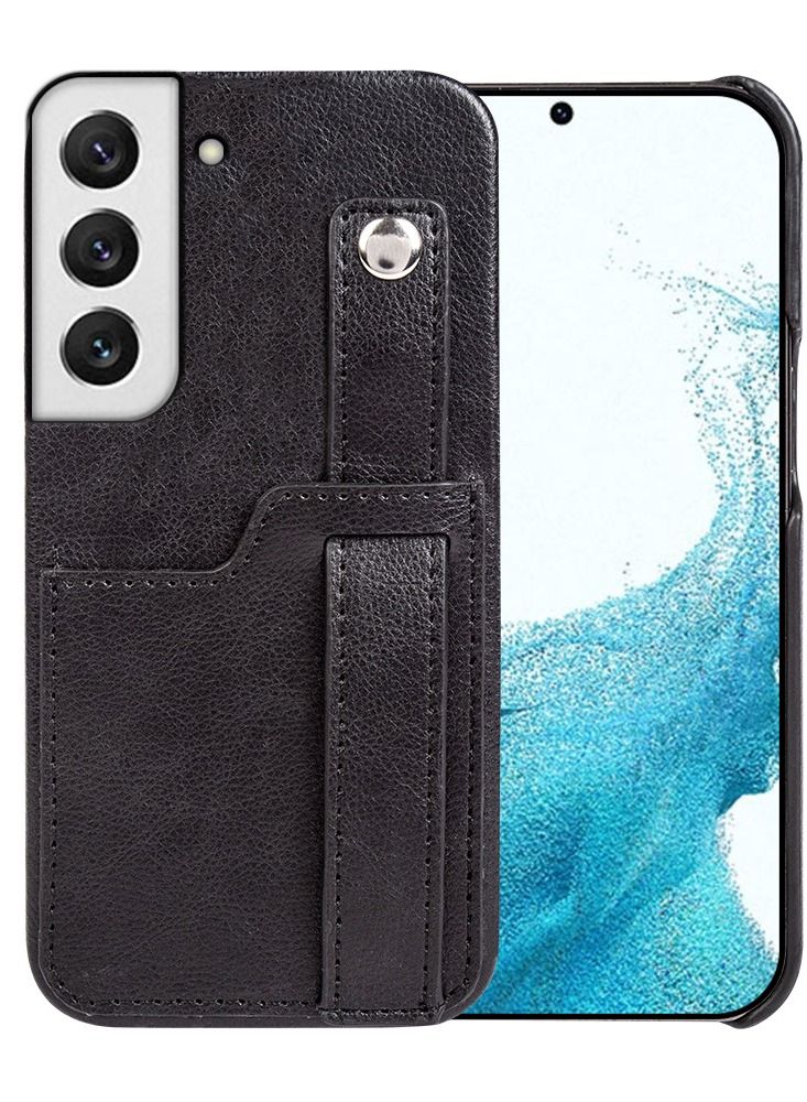 Loquat Suitable For Samsung Tie Bracket Prevent Drop Wallet  Leather Case 