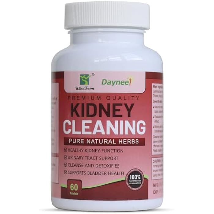 Wins Town Kidney Stone Cleaning Tablet, Support Stone Breaker, Cleanse & Restore, 60 Tablets - Image 1