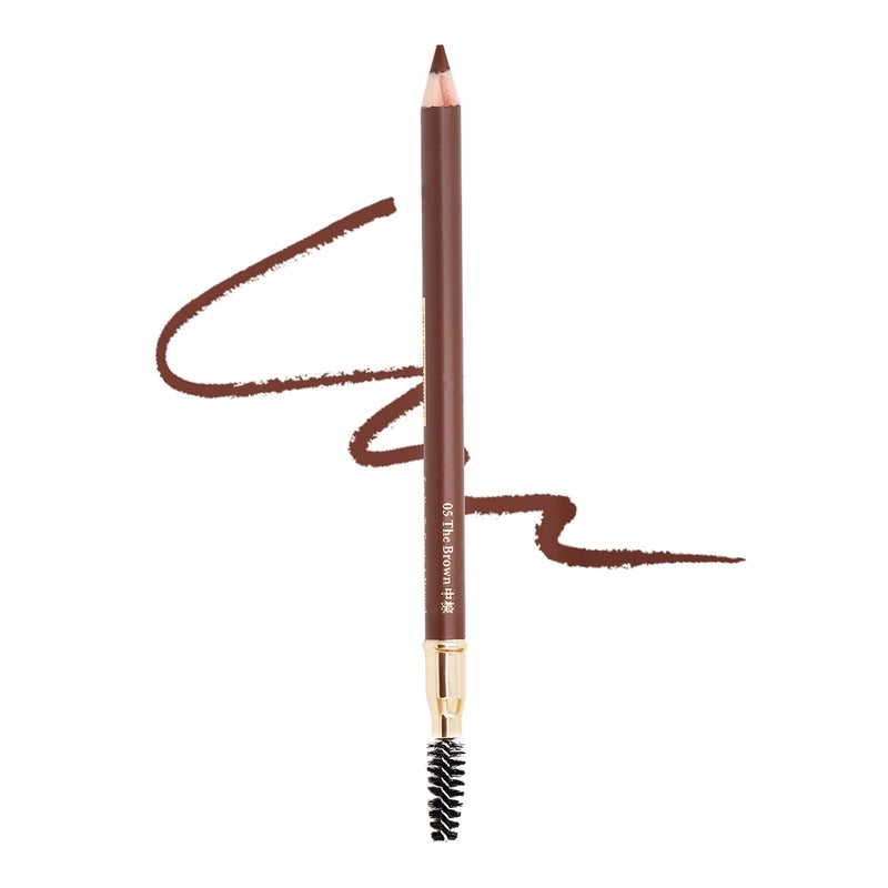 BODERMINCER 1pcs Eyebrow Pencil Longlasting Waterproof Durable Liner Eyebrow 5 Colors to Choose (5# Brown) - Image 1