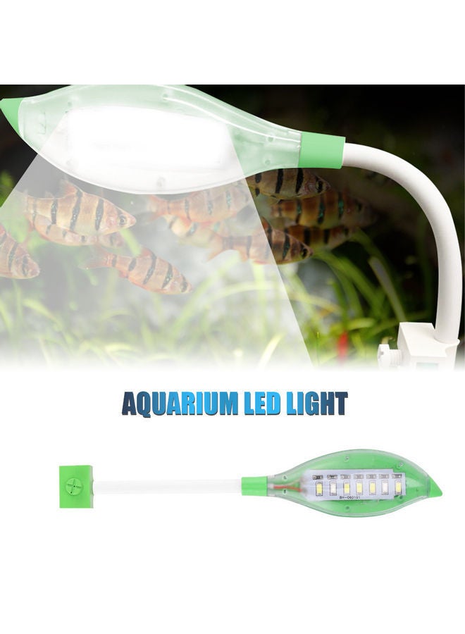 NIBEMINENT Aquarium LED Clip Light for Fish Tank Green 15 x 5 7cm - Image 2