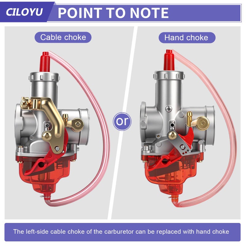 Ciloyu Pz30 30Mm Carburetor With Exhaust Header Pipe Muffler Stage 2 Kit Replacement For Predator 420Cc 301Cc 389Cc Gx390 Gx340 Gx270 Gx240 13Hp 11Hp Engine Mini Bike Go Kart Cart Parts Accessories - Image 5