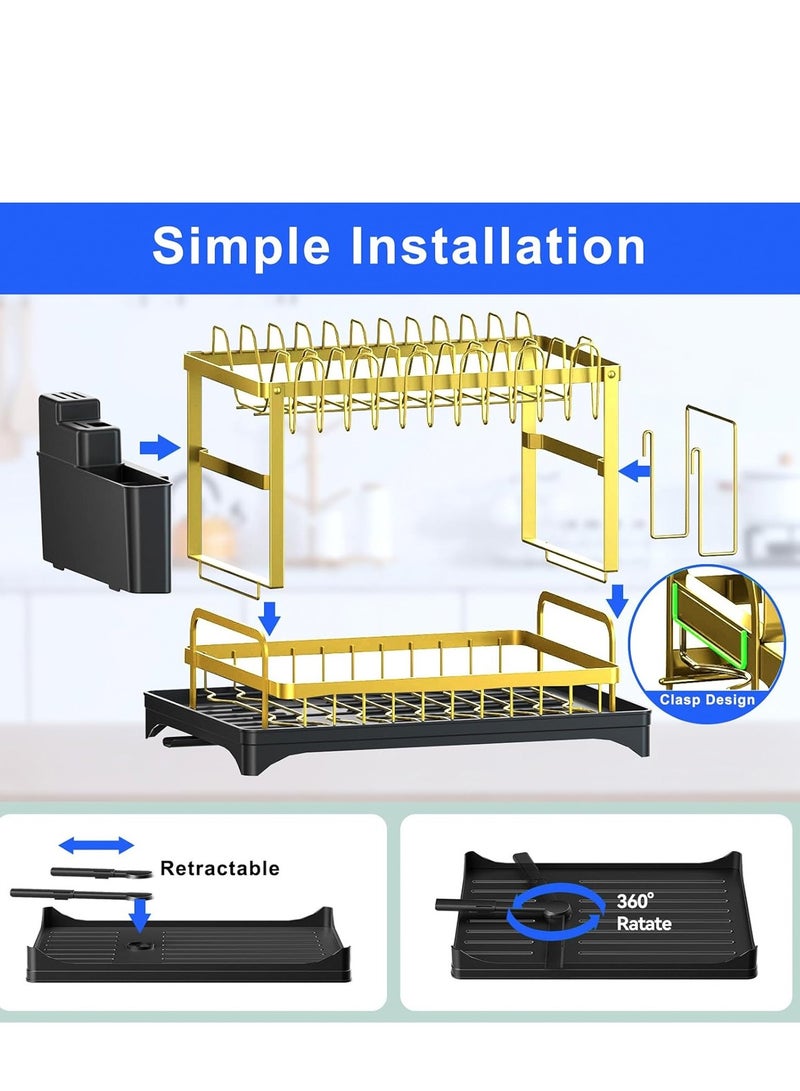 جي جوت الفولاذ المقاوم للصدأ أدوات المائدة تخزين الرف ، رف الغسيل ، مطبخ تخزين الرف ، رف تخزين متعددة الوظائف أدوات المائدة ، أدوات المائدة ، أدوات المائدة ، وأدوات المطبخ ، وأدوات المائدة ، وأدوات المائدة ، وأدوات المائدة ، عيدان تناول الطعام ، سكين تخزين الرف ، حامل الكأس - Image 4