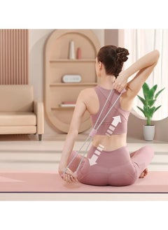 AROAQ 8-Shaped Resistance Bands for Women and Men - Chest Expander, Arm Tensioner, Yoga Gym Fitness Pulling Exercise Band  - Image 2