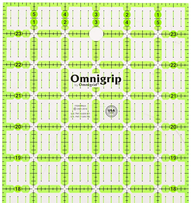 Omnigrid Omnigrip 6" x 24" Non-Slip Rectangle Quilting Ruler by - Image 1