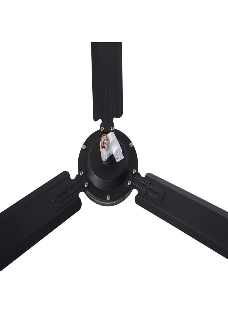 ESKON ESKON DELTA 1200mm 48 inch HighSpeed Premium Decorative Ceiling Fans for Home 400 RPM Anti RustDust 2 Years Warranty Pack of 1 Smoke Brown Smoke Brown  - Image 3