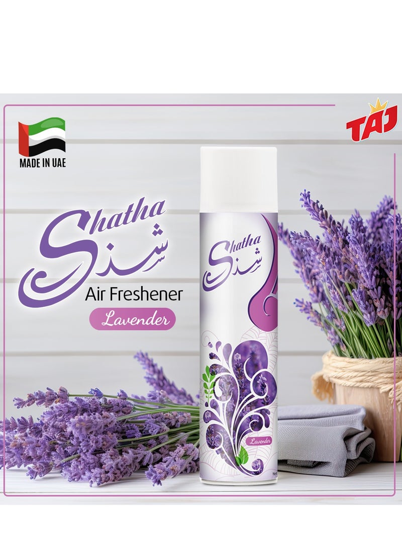Shatha Air Freshener, Lavender - 300 ml - Image 2