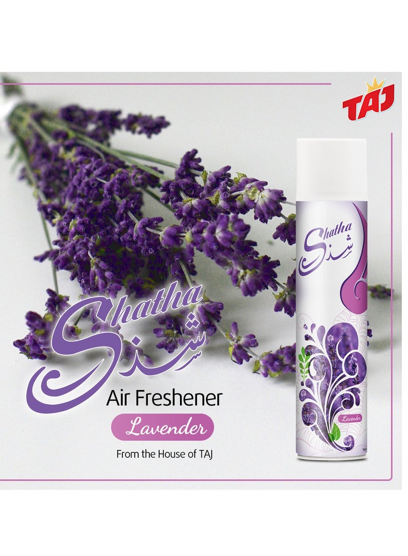 Shatha Air Freshener, Lavender - 300 ml - Image 4