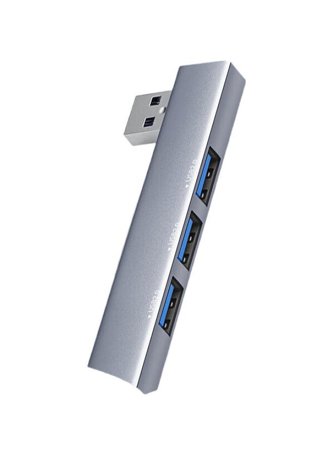 isky Usb Hub Adapter, Left Side Adhesive Expansion Dock, Usb To Usb 3.0 Converter, Laptop Expansion Dock, Four-In Hub - Image 1