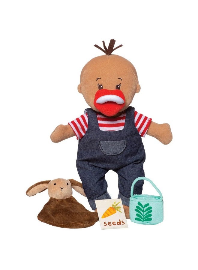 Manhattan Toy Manhattan Toy Wee Baby Stella Tiny Farmer 12" Soft Baby Doll Set