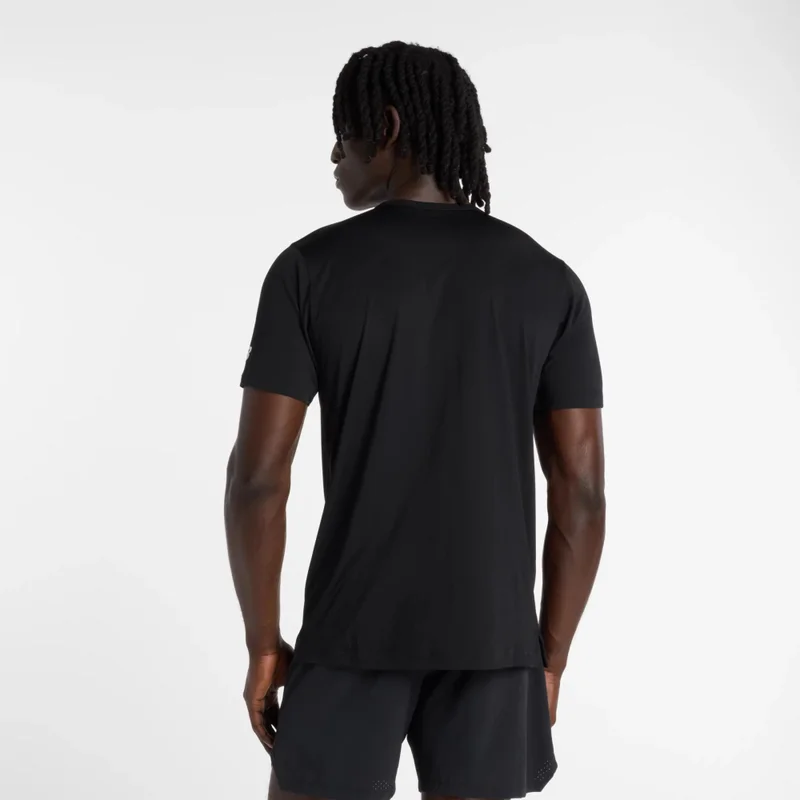 New Balance Black Utility Fade Runner T-Shirt for Men | Best Price UAE