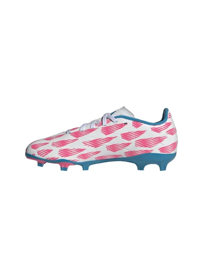 Adidas Predator League Fg J White Football Shoes For Kids Unisex 10K