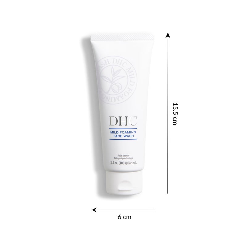 DHC Mild Foaming Face Wash, 3.5 oz - Image 4