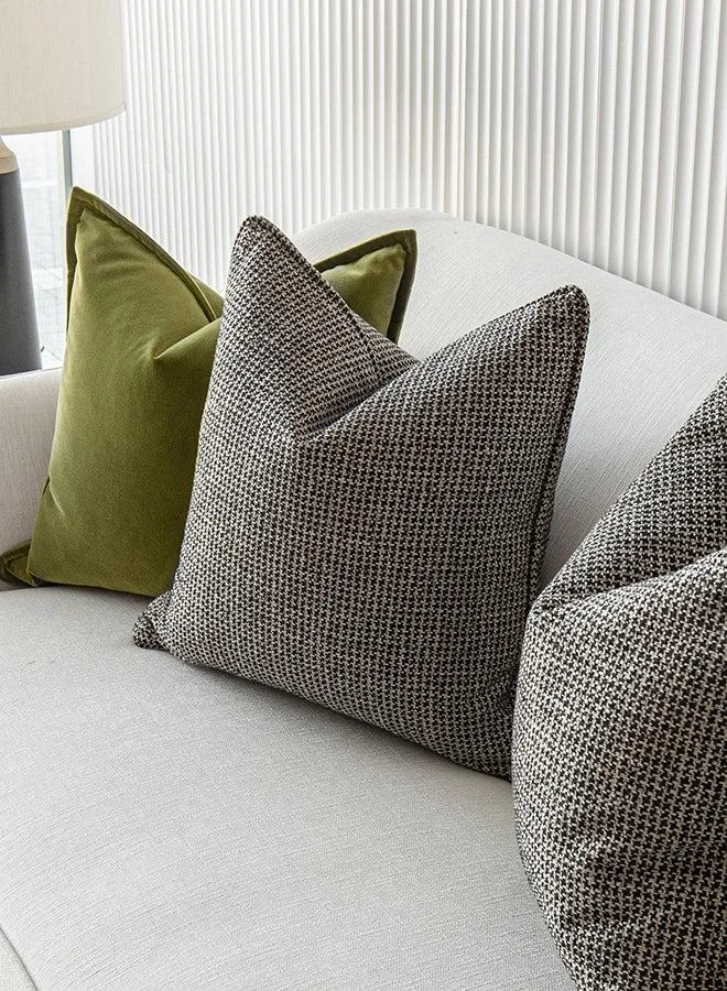 KNOT HOME Cushion Olympia Bundle (with filler) Pillow Knot Home Cover Set for Modern Sofa Contemporary Living Room Bedroom and Office Soft Washable
