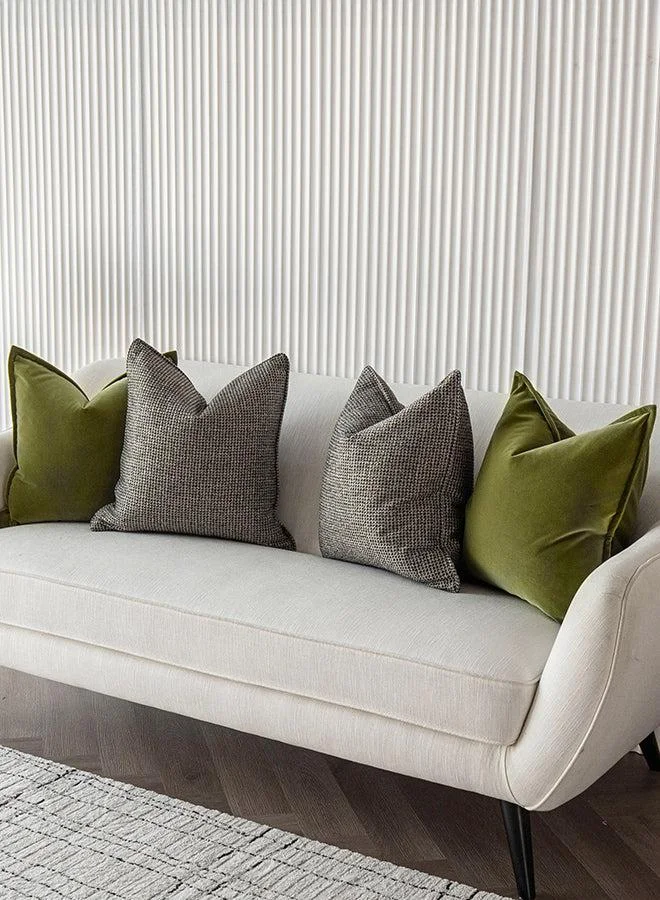 KNOT HOME Cushion Olympia Bundle (with filler) Pillow Knot Home Cover Set for Modern Sofa Contemporary Living Room Bedroom and Office Soft Washable