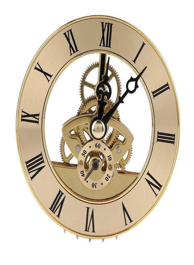 Ichiias Metal 86mm Built-in Clock Head DIY Desk Craft Clock Accessory - Image 1