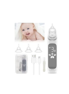 spa luxetique Nasal Aspirator for Baby,Baby Nose Suction Device with Food Grade Silicone Mouthpiece 3 Suction Modes and Advanced Soothing Music and Lighting Design, Electric Nose Suction for Baby-Rechargable  - Image 1