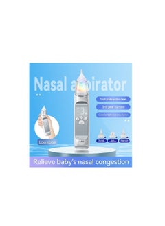 spa luxetique Nasal Aspirator for Baby,Baby Nose Suction Device with Food Grade Silicone Mouthpiece 3 Suction Modes and Advanced Soothing Music and Lighting Design, Electric Nose Suction for Baby-Rechargable  - Image 2