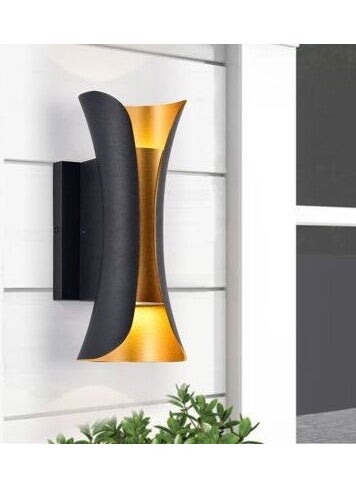Full Reyon Full Rayon Lugara Plastic Case, 10 Watt Daylight Decorative LED Sconce, Garden, Terrace, Villa Exterior Facade Luminaire  - Image 2