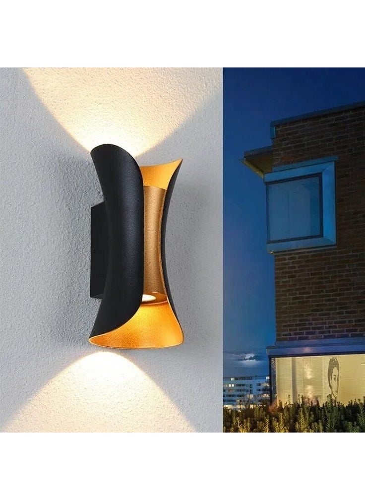 Full Reyon Full Rayon Lugara Plastic Case, 10 Watt Daylight Decorative LED Sconce, Garden, Terrace, Villa Exterior Facade Luminaire  - Image 4