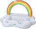 FUNBOY Giant Inflatable Rainbow Cloud Drink Holder Luxury Floating Bar Accessory for Pool Parties and Entertainment Floating Drink Holder - Image 3