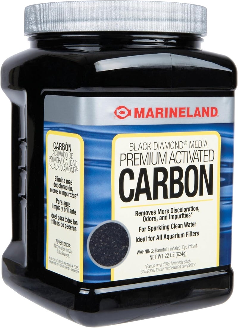 Marineland Black Diamond Premium Activated Carbon - 22 Ounces Filter Media for Aquariums - Image 4