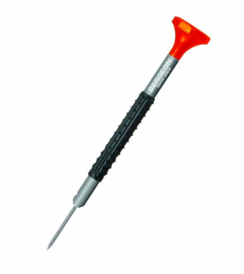 Bergeon 55-604 6899-S10 Rotating Stand with 10 Ergonomic Screwdrivers and 10 Tubes with Spare Blades Watch Repair Kit - Image 3