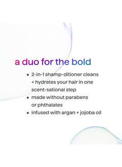 Method Men 2-in-1 Shampoo + Conditioner; Sea + Surf; Pack Of 6; Sea & Surf; 6 Count  - Image 3