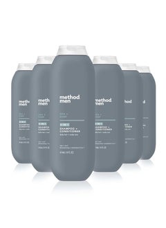 Method Men 2-in-1 Shampoo + Conditioner; Sea + Surf; Pack Of 6; Sea & Surf; 6 Count  - Image 1